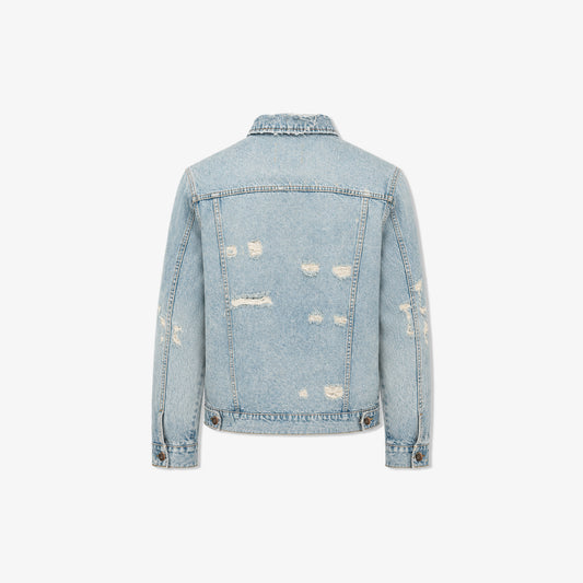 DESTROYED DENIM JACKET