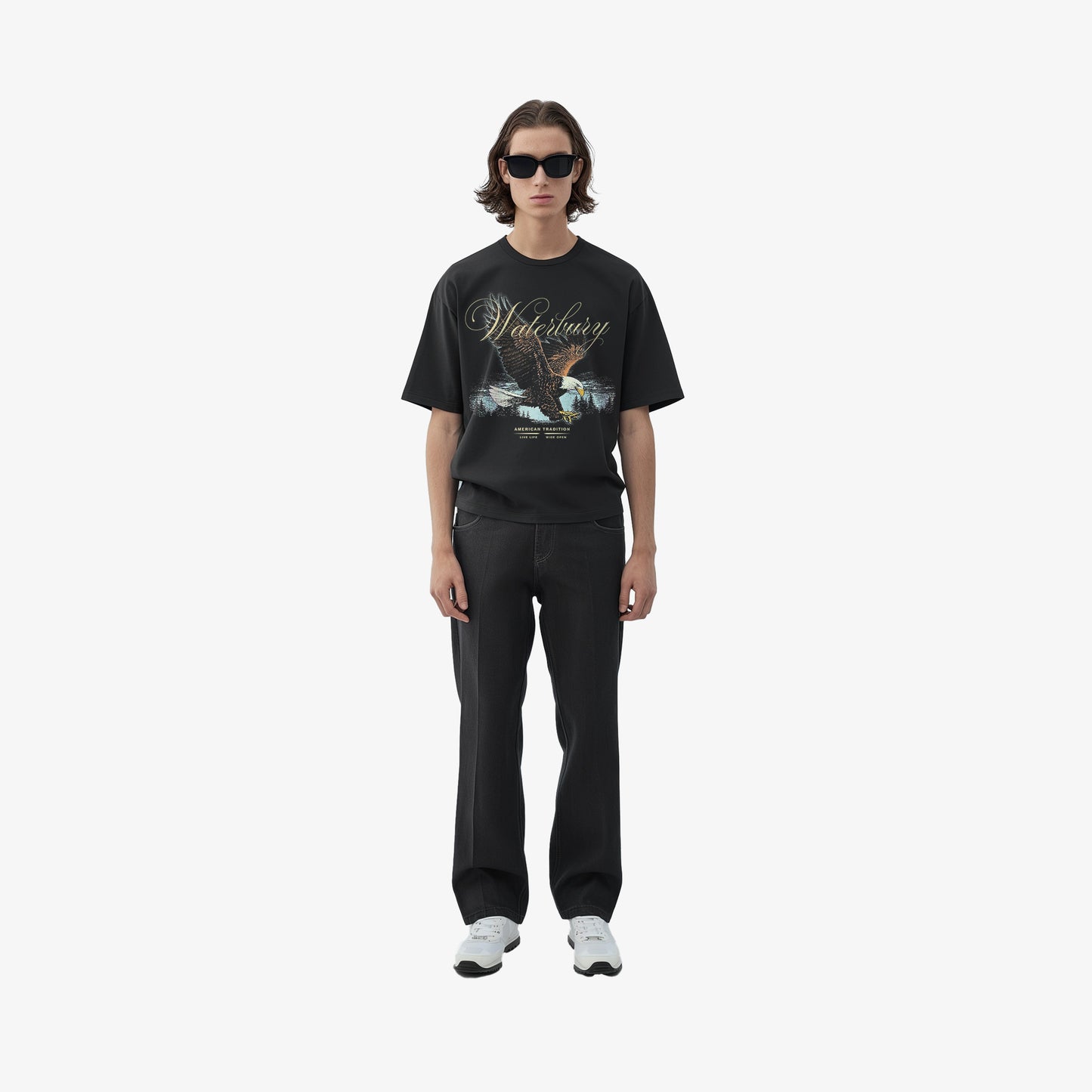 WIDE OPEN TEE