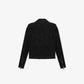 REBELLION BLACK SUEDE MOTO JACKET