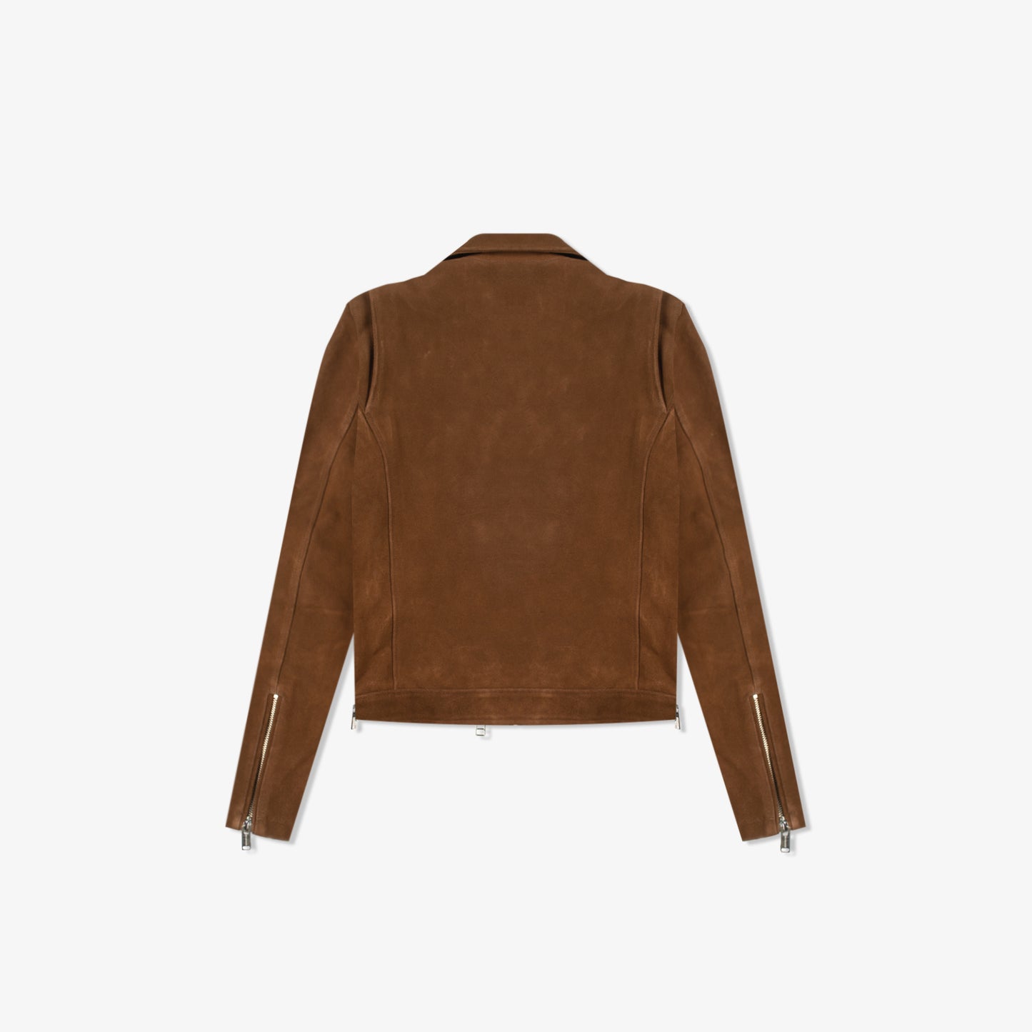 REBELLION TOBACCO SUEDE MOTO JACKET