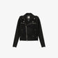 REBELLION BLACK SUEDE MOTO JACKET