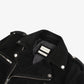 REBELLION BLACK SUEDE MOTO JACKET